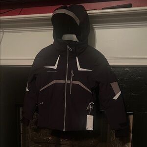 Obermeyer Boys Mach 15 Black Insulated Jacket Size S